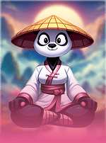 Shaolin Panda Chaos Reels-bg