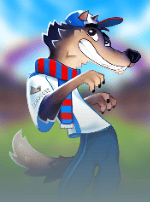 Wolf it Up! Again Soccer-bg